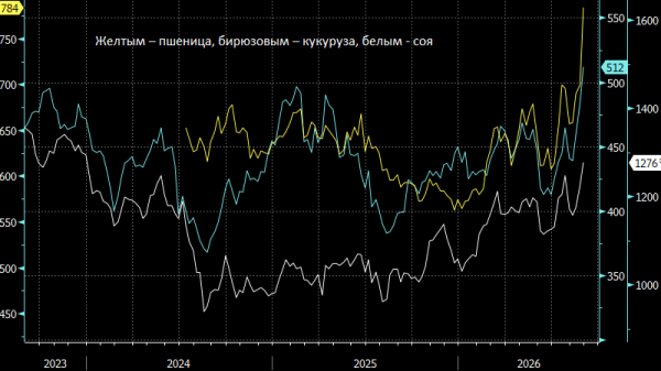 Цены на пшеницу показали рекордный недельный рост с марта 2022 года